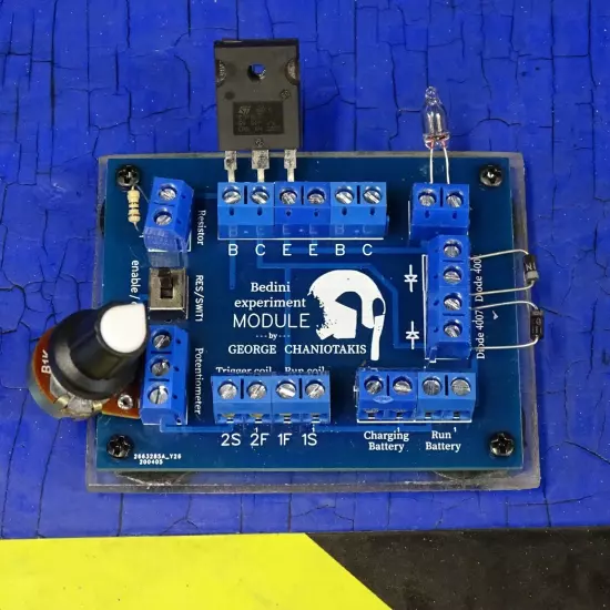 Bedini Motor Experiment Circuit Module SSG