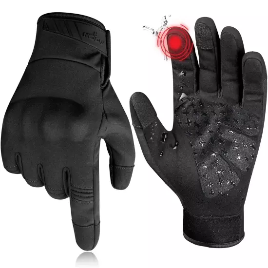 Motorcycle Gloves for Men Woman Water-Resistant Non-Slip Airsoft Shooting Gloves