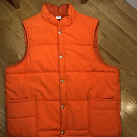 Orange Hunting Vest large ASC Brand