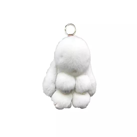 Bunnylulu Keychain Handmade Cute Plush Bunny Keychain Various Colors New