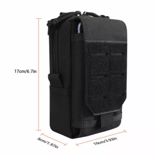 Tactical Molle Pouch Military Waist Belt Bag Phone Case Holder Medical Pouch US