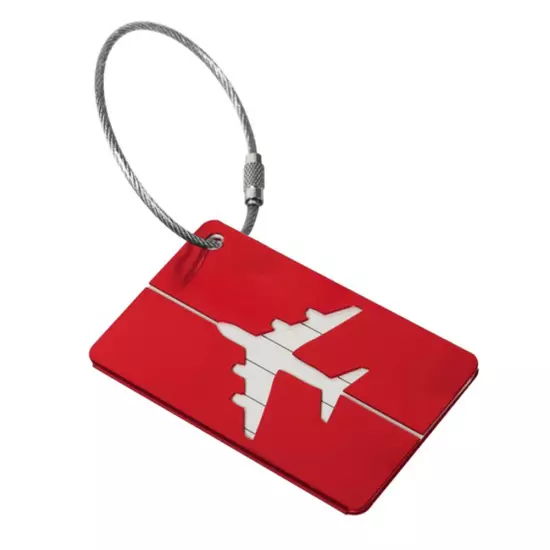 Luggage Tag Suitcase Label Baggage Boarding Bag Address Holder Travel Accessory