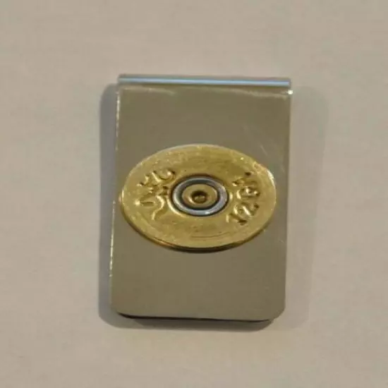 Browning 12 Gauge Shotgun Shell Bullet Money Clip Trap Shooting Rare!