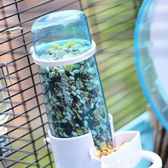 Plastics Bird Water Dispenser Bottle Water Feeder Garden Outdoor Bird Drinker