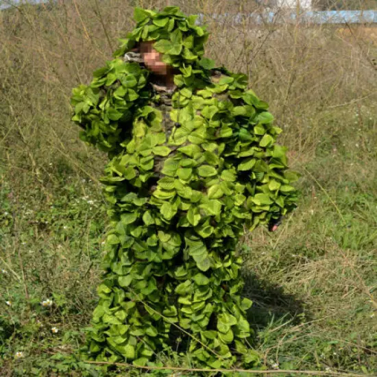 Camo Leavy Ghillie Suit Lightweight Hunting Camouflage Clothing Breathable New