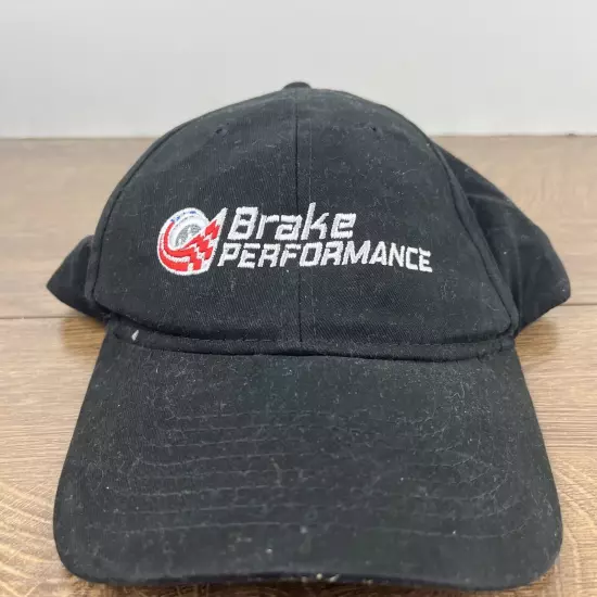 Brake Performance Hat Black Cap Hat Adjustable Hat Black Adult Hat