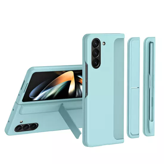 For Samsung Galaxy Z Fold 5 Fold 4/3 Rugged Bracket Stand Holder Case with S Pen