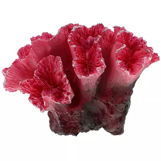 Fake Coral Decor - Aquarium Decorations Fish Tank Decorations Artificial Poly...