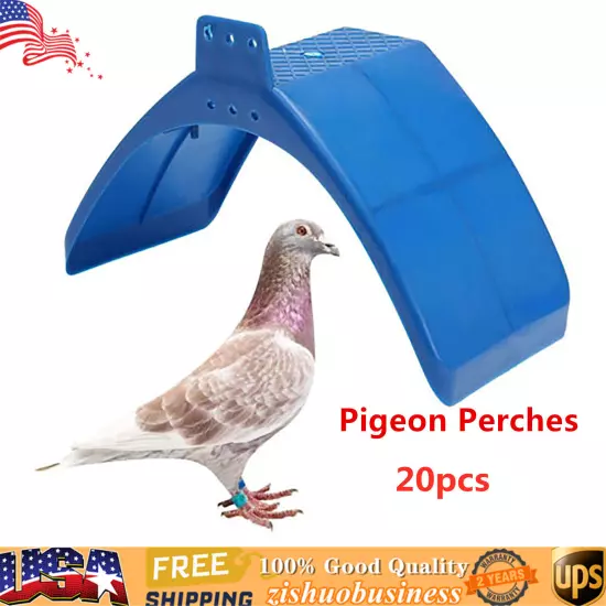 20pack Dove Rest Stand Pigeon Parrot Pet Birds Perches Roost Frame Bird Supplies