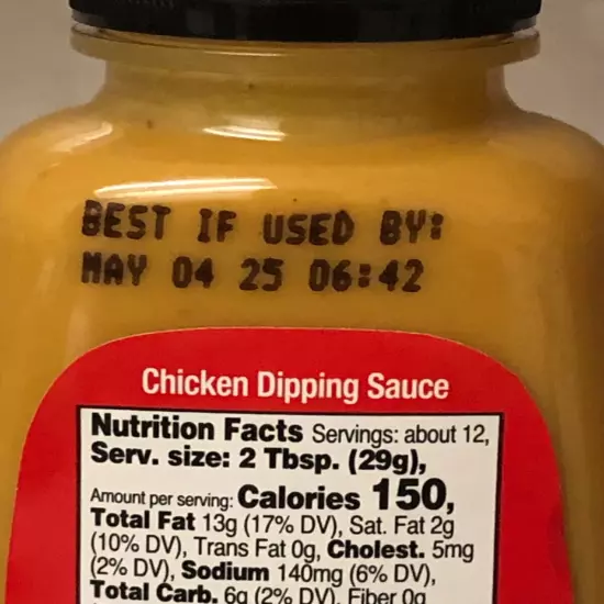 NEW GREAT VALUE CHICKEN DIPPING SAUCE 12 FL OZ (354ml) BOTTLE CHICK FIL A TASTE