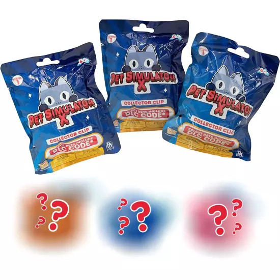 PET Simulator X - Mystery Pet Minifigure Toys with Collector Clip - Blind Bags 3