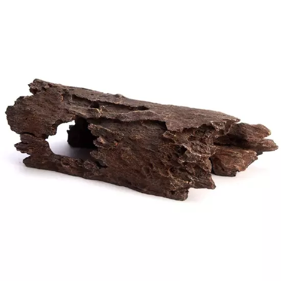 Lizard, Snake or Reptile Hide. XL Large 14" Hollow Log for Aquarium or Fish T...