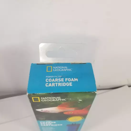 National Geographic Coarse Foam Cartridge PF20 PF30 PF50 New In Box