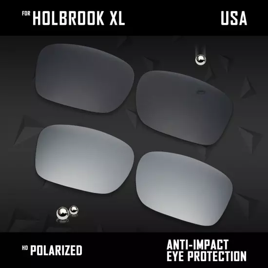 Anti Scratch Polarized Replacement Lenses for-Oakley Holbrook XL OO9417 Options