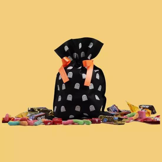 901PawPaw Reusable Fabric Halloween Bags 10-pack