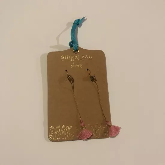 NWT Shiraleah Chicago jewelry - Anthropologie - Lena earrings in blush