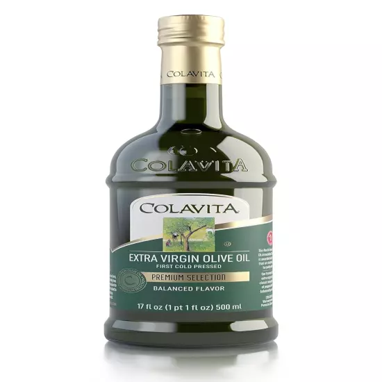 Premium Selection Extra Virgin Olive Oil 17Oz Glass Bottle