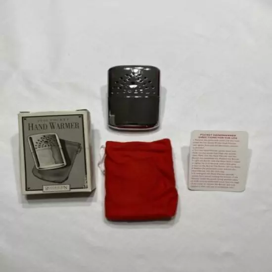 New Open Box Restoration Hardware Pocket Hand Warmer Vintage Repro