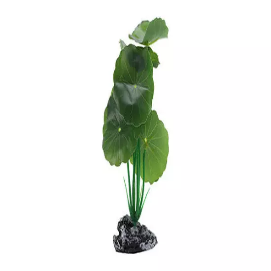 Aquarium Plastic Plants Reptile Plant Decoration for Aquarium 6.5" H Green