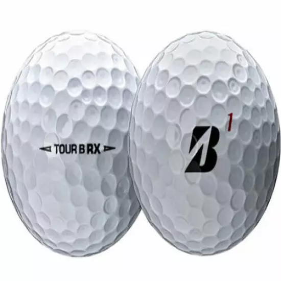 24 Golf Balls - Bridgestone TOUR B RX and B RXS Mix White - 3A 