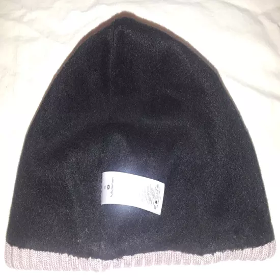 Lululemon pink knit lined beanie womens one-size