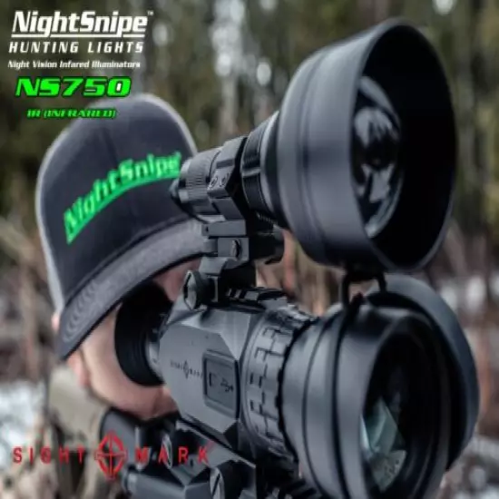 Sightmark Wraith HD Digital Riflescope / NightSnipe NS750 Dimmable IR Kit Combo