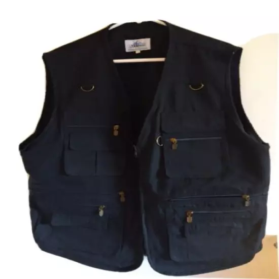 BLUE STONE Safety Products Men's Tactical Concealed Carry Vest XXL 22 Pocket 