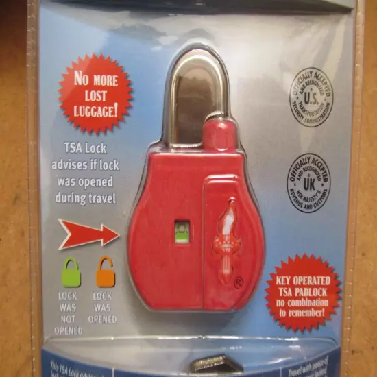 (2) Safe Skies TSA Lock Approved For Airport Luggage