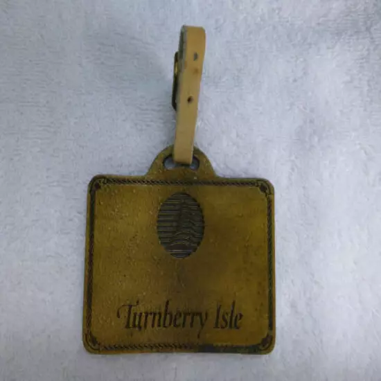 RARE 1981 TURNBERRY ISLE COLONIAL PENN PGA SENIORS' CHAMPIONSHIP PRO-AM BAG TAG