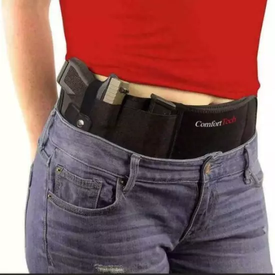 Comfortech Ultimate Belly Band Holster Concealed Carry Right Handed Upto 45L Gun