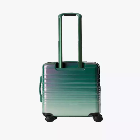 NWT Beis x Wicked Carry on Roller Luggage Suitcase in Wicked Green