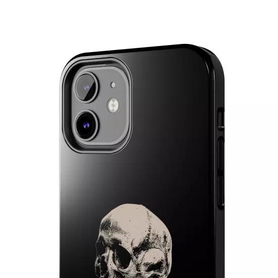 Dark Skeleton Skull Tough iPhone & Samsung Galaxy Cases Cover, Gift For Men