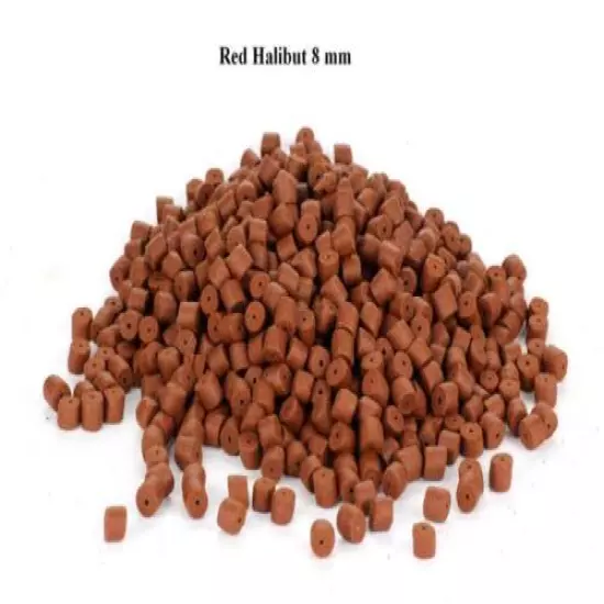 Pre-Drilled Coppens Krill & shrimp Fishing Red Halibut pellets 8,14 & 20mm, 