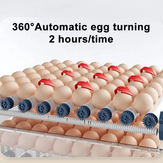 Farm incubators hatching eggs machine 192 eggs fully automatic egg incubator