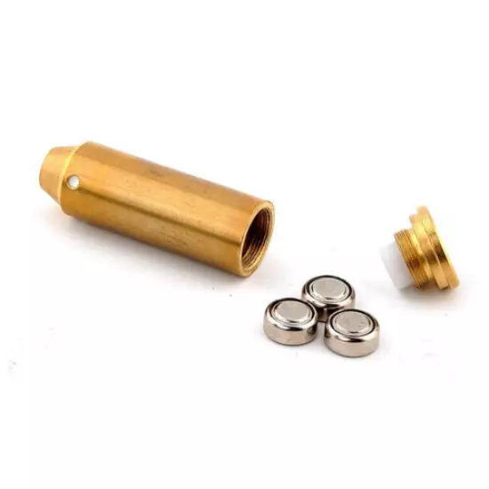 .44 Mag Laser Bore Sighter Red Dot Sight Brass Cartridge Bore Sight Caliber