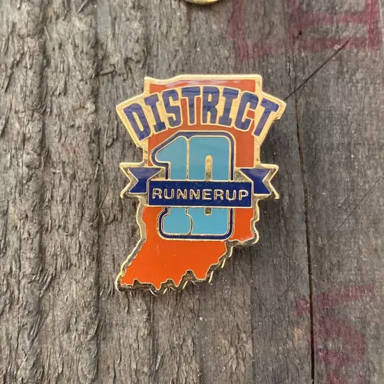 Fort Wayne Indiana District 10 Little Runner Up Lapel/Hat Pin 