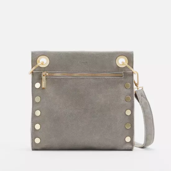 345.00 Hammitt Tony Crossbody Pewter/Brushed Gold Med