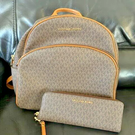 Michael Kors Backpack Women and Matching Wallet