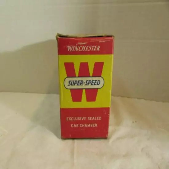 VINTAGE WINCHESTER SUPER SPEED RIFLED SLUG 12 GA CARTRIDGE SHELLS Box Empty