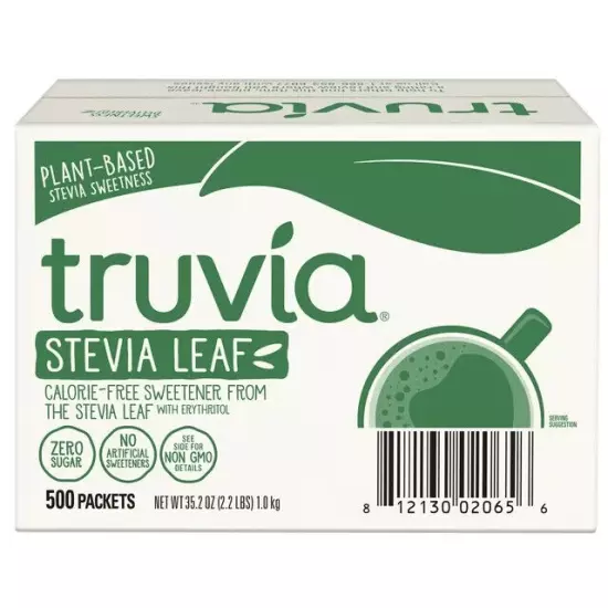 Truvia Original Calorie-Free Sweetener from the Stevia Leaf Packets, 500 Count,