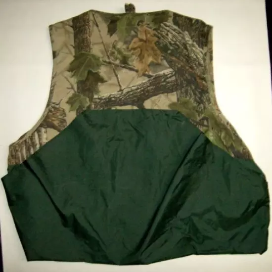 SPORTS AFIELD CAMO HUNTING VEST 2X EXTRA LARGE