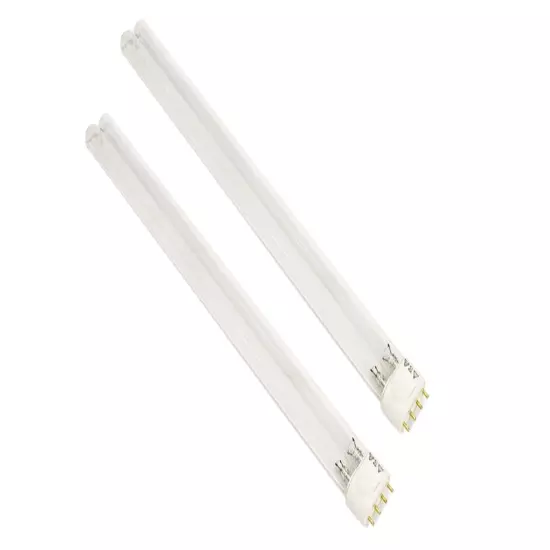 36W UVC Replacement Bulb 2G11 Base for Aquarium Pond Filter UV Clarifier, 2-Pack