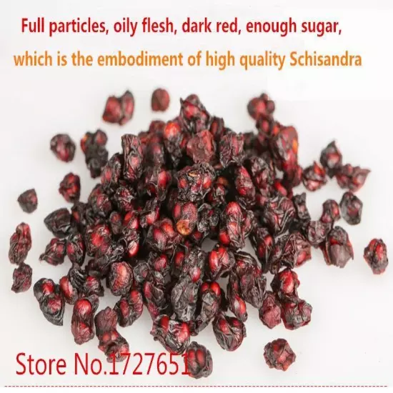 Super 250g Dried Schisandra Chinensis Berries Vitamine C/E Top Grade Herbal Tea