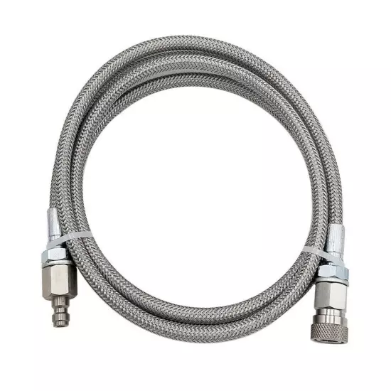 Fill Whip Hose Extension PCP - 60 Inch Stainless Steel Charging System