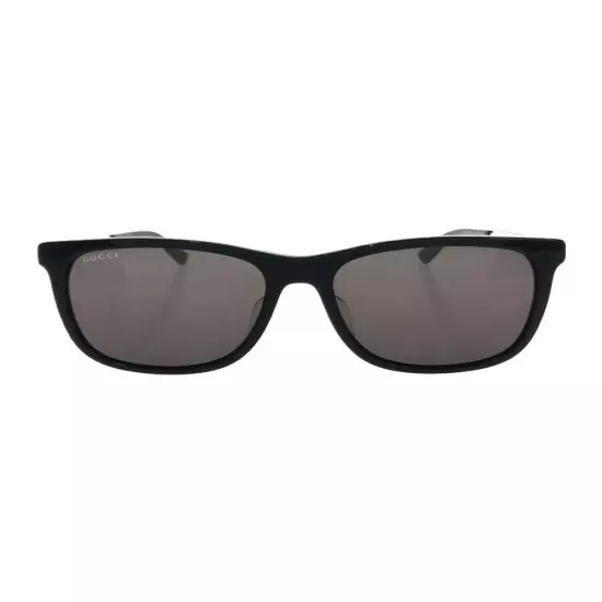 GUCCI Mr./Ms. Glasses -- Titanium BLK BLK Men's Wellington 56□17 150