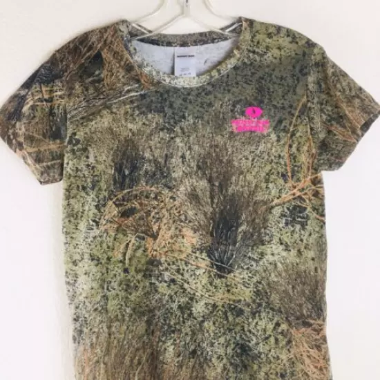 Mossy Oak Womens Camo Tee Shirt Size Medium