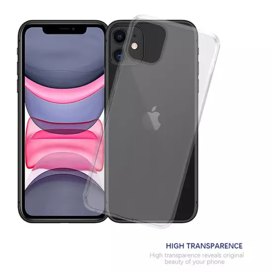 Case for Apple iPhone 11 PRO Protection Phone Cover Flexible TPU Silicone