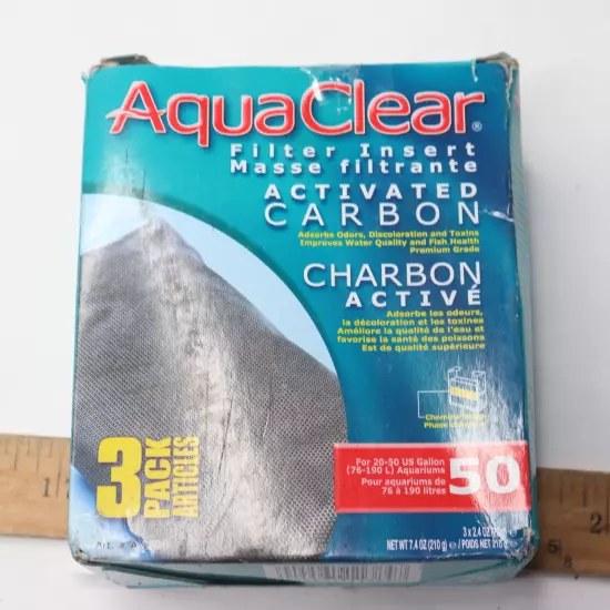 (3-Pk) AquaClear Activated Carbon Filter Inserts A1384