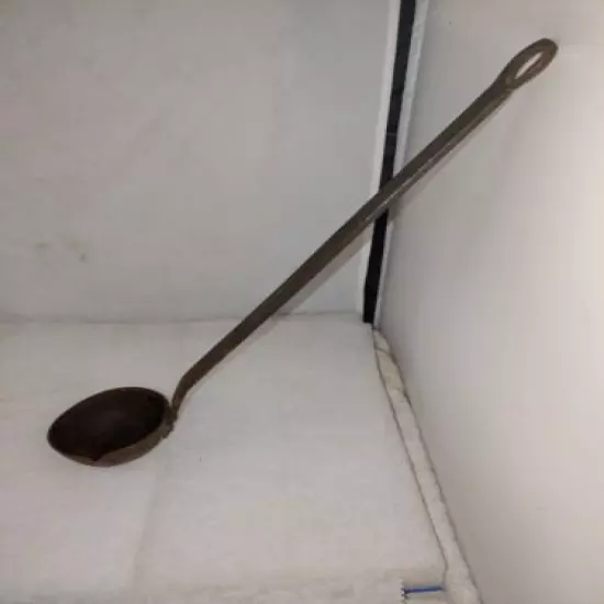 Vintage Cast Iron Ladle W/ 15" Length Stamped #2 Lead Casting