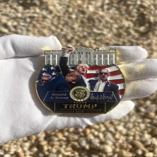 Donald Trump MAGA Assassination Attempt Challenge Coin